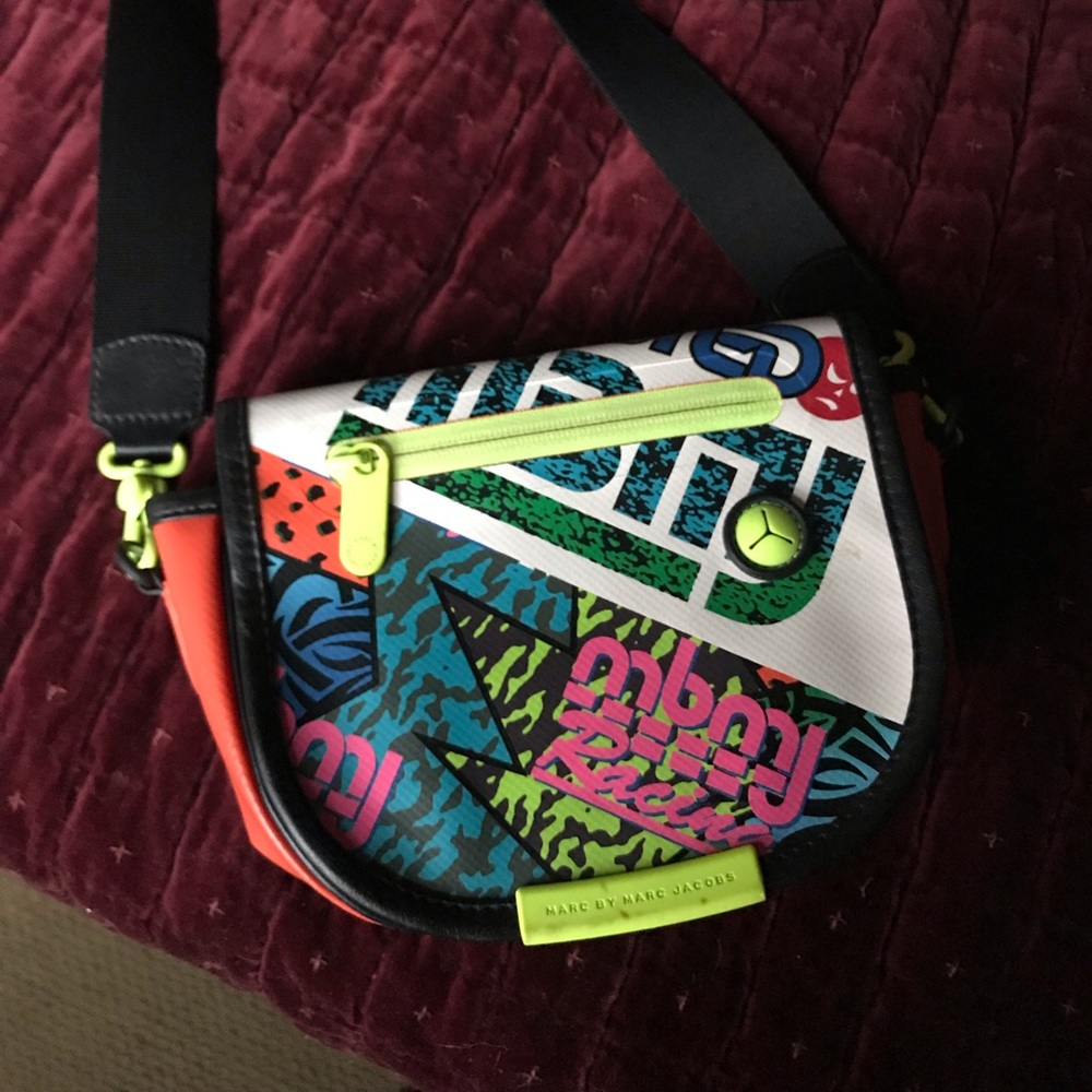 Marc by Marc Jacobs Mini Messenger MBMJ Racing